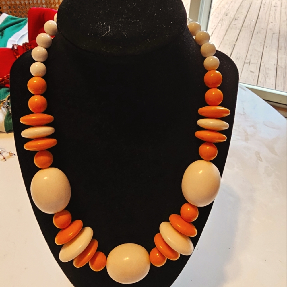 Vintage Unique Beaded Necklace
